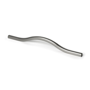 poignee de cuisine 160/192mm acier inoxydable mat longueur totale 210mm