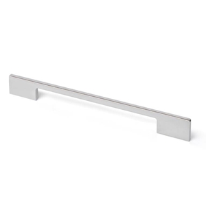 poignee de cuisine 160/192mm longueur 221mm chrome metal brillant
