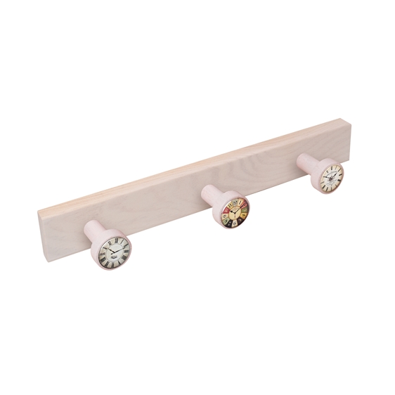 percha pared pomos madera haya vieja pomos relojes s vintage retro ap1218