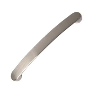 möbelknopf möbelgriff gebürstetes nickel für küchentür 160mm  180mm  91016