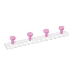 wooden wall hanger colour hooks white rack 913li