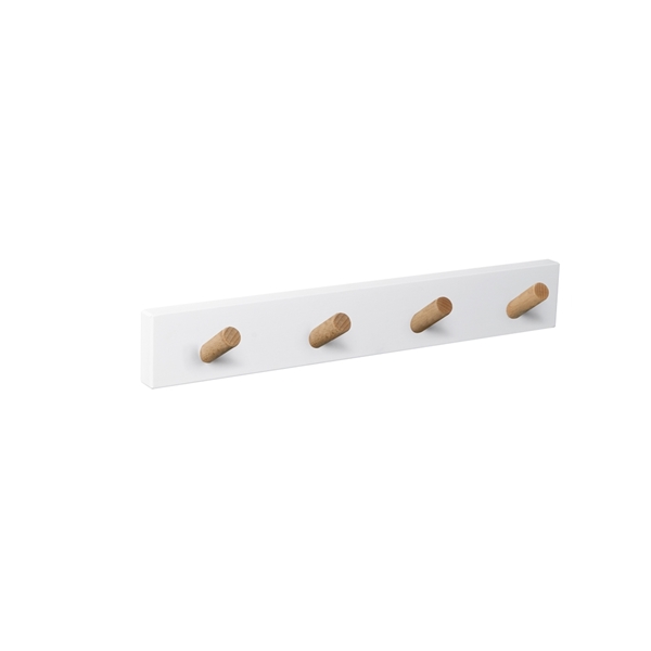 patere mur bois blanc 4 boutons inclines naturels nordique scandinave patere mur bois blanc 4 boutons inclines naturels nordique scandinave1