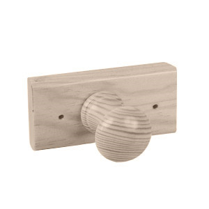 porte manteaux 1 crochets pin decape blanc 9901dbv