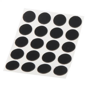 embellecedores cubre tapa tornillos adhesivo negro 13mm