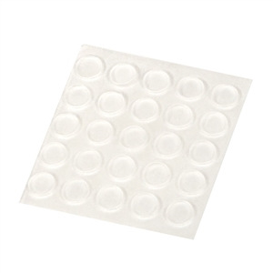 lagrimas paragolpes adhesiva eva 7x1,5mm para cristal y puerta mueble