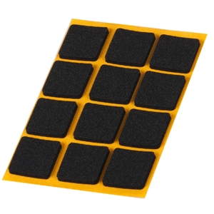 antideslizantes paragolpes antiruido neopreno adhesivo 20x20mm