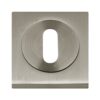 square keyhole 50x50mm nickel satin boc945g
