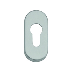 oval keyhole 50mm nickel satin bocoval