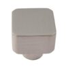 MÖBELKNOPF KNOPF VON MÖBEL FINISH NICKEL GEBÜRSTET SCHUBLADE TÜR 25x25MM
