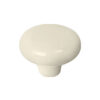 WHITE PORCELAIN FURNITURE KNOB 31MM