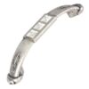 POIGNÉE DE MEUBLE SWAROSKI-ARGENT MAT 96MM | 19x131MM POIGNÉE DE MEUBLE SWAROSKI-ARGENT MAT 96MM | 19x131MM