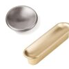KNOB SATIN STEEL DRESSER TREND STYLE FURNITURE