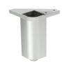 PATA ALTURA ABS ALUMINIO MATE | ACCESORIOS PATAS MUEBLE