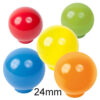 BOUTON BOULE COULEUR BRILLANT MEUBLE ENFANTS POIGNÉE TIROIR