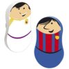 TIRADOR POMO DE MUEBLE MUÑECOS FUTBOLISTA DISEÑO INFANTIL NIÑOS