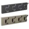 WALL HANGER SYNTHETIC LEATHER 4 METAL HOOKS MOD 9204