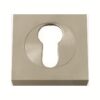 50MM SQUARE KEYHOLE. CHROME-SATIN CHROME FINISH. MANUFACTURED IN BRASS